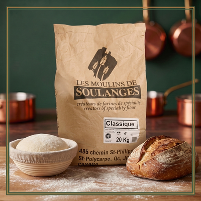 ALL PURPOSE FLOUR (CLASSIC) - LES MOULINS DE SOULANGES - 20kg — lifestyle card