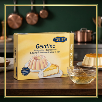 GELATIN LEAVES TYPE A - GELITA 1 kg — lifestyle card