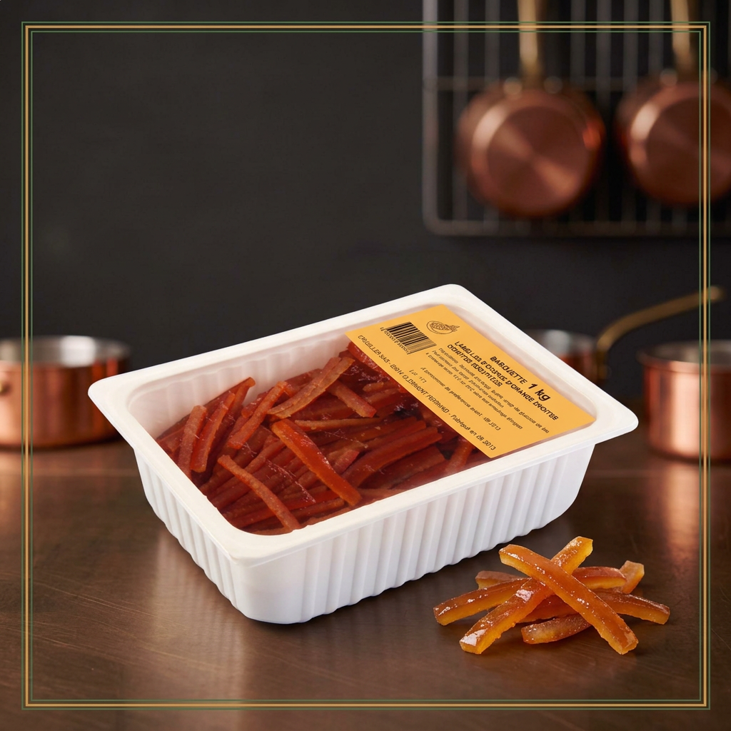 LAMELLE CANDIED ORANGE STRIPS - CRUZILLES -1 kg — lifestyle card