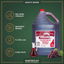 RED WINE VINEGAR -ALLEN'S 5 litres — in-the-box features card