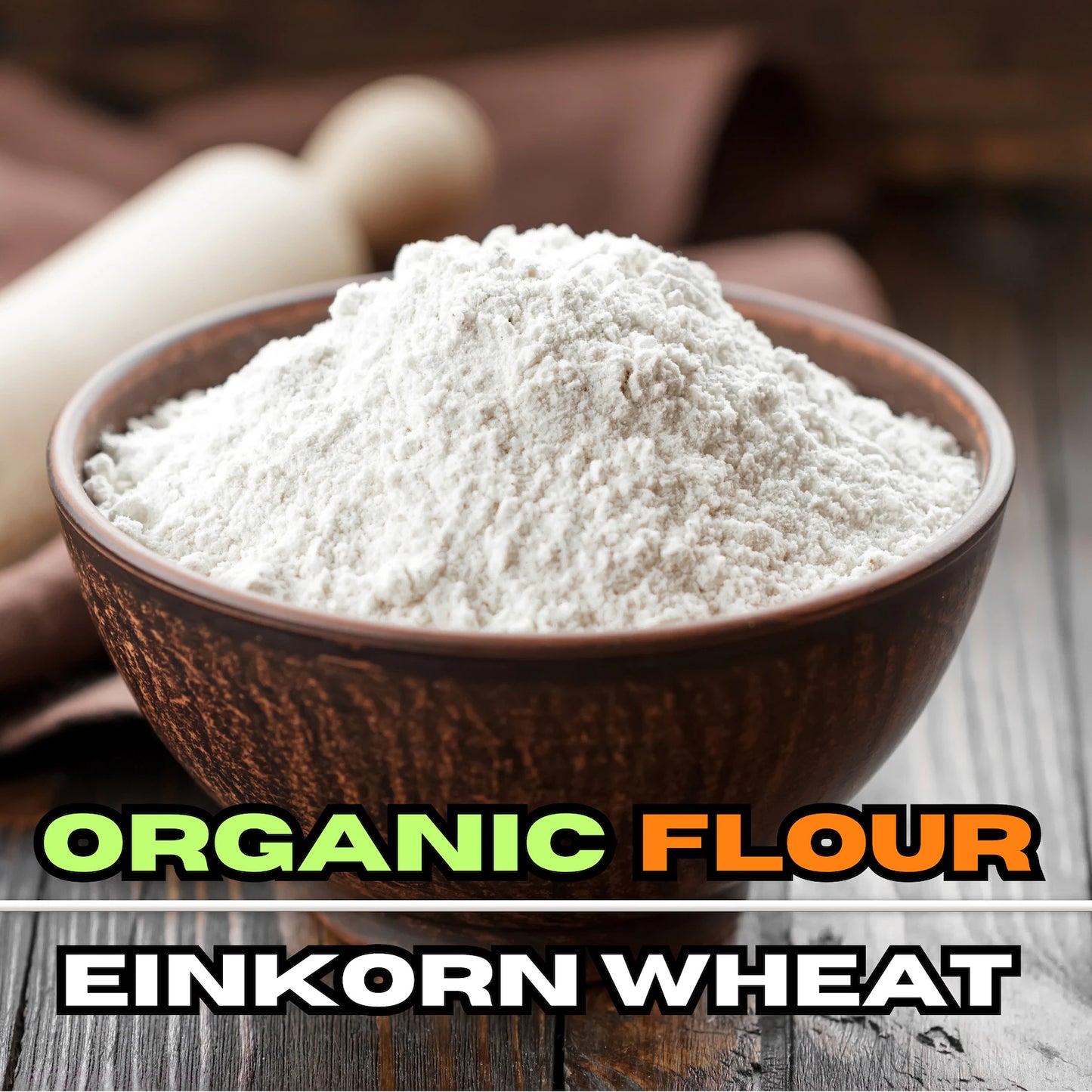FARINE D'ÉPEAUTRE ENTIER BIOLOGIQUE - LA MILANAISE - 20 kg