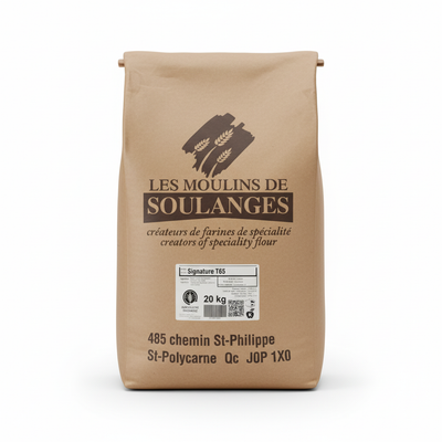 SIGNATURE FLOUR T65 - LES MOULINS DE SOULANGES - 20kg