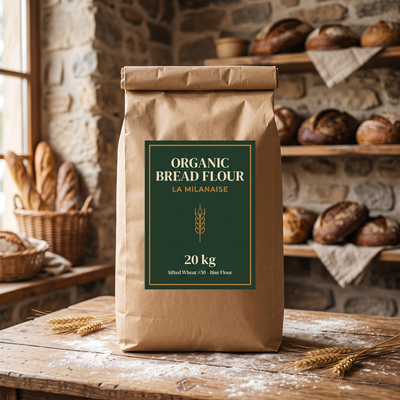 La Milanaise Organic Bread Wheat Flour Tamisee 50 — lifestyle card