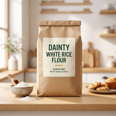 Dainty Fancy Gluten Free White Rice Flour — lifestyle card