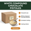 Richmond White Compound Chocolate Pistoles — in-the-box features card