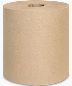 BROWN HAND PAPER ROLL  8'' X 800 ' - 6 units