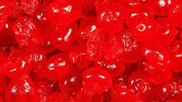 WHOLE CANDIED RED CHERRIES -  15 kg
