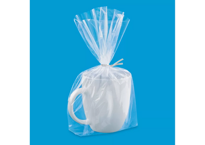CELLO BAGS WITH BOTTOM CARDBOARD 170 mm X 320 mm - 100 units