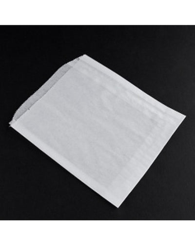 WHITE PAPER SANDWICH BAGS 6.75" x 6" x 0.75" - 1000 units